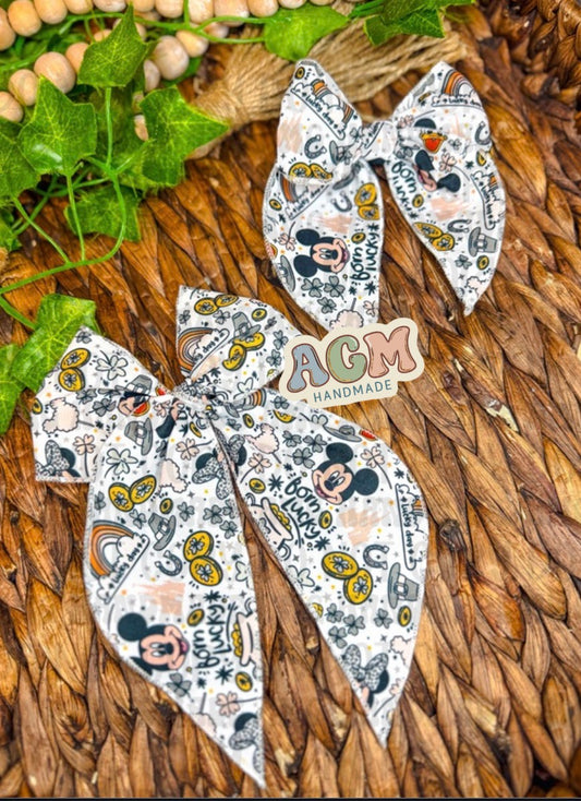 St Patrick’s Day bow